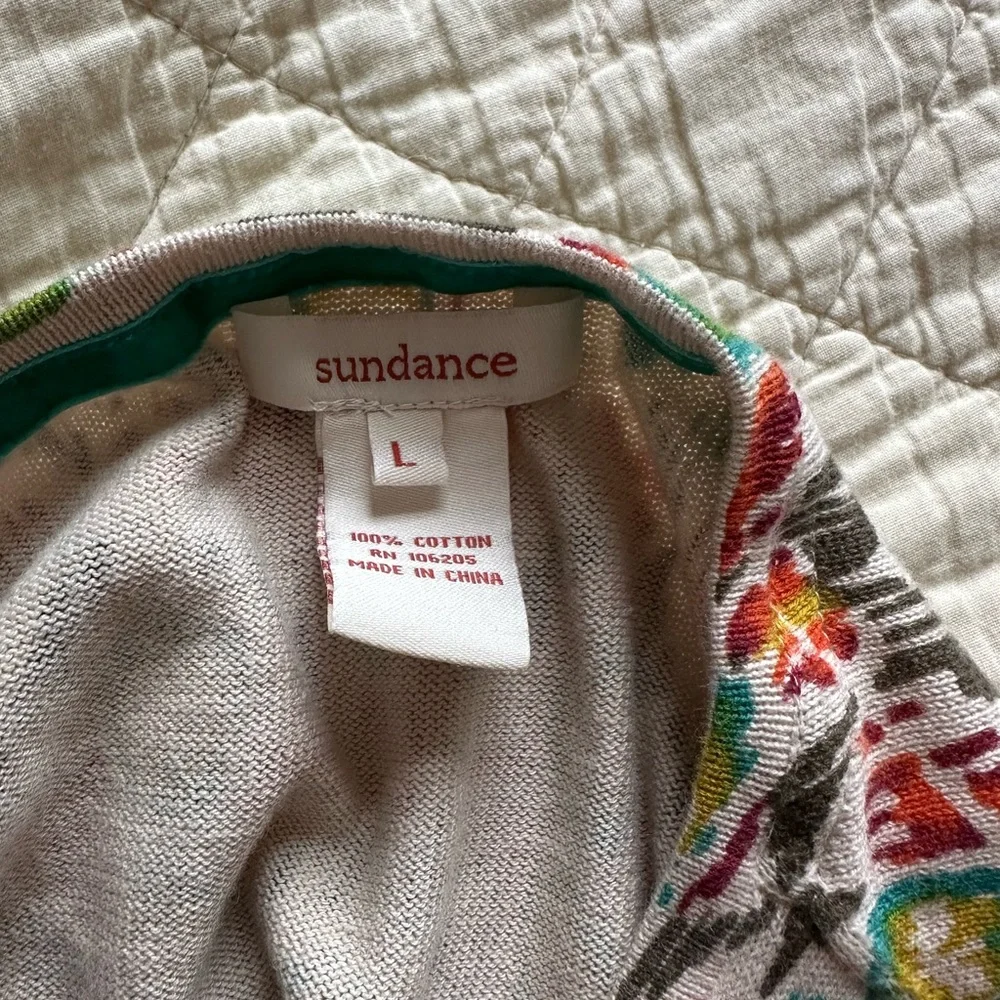 Colorful Patterned Buttoned Cardigan - Picture 2 of 2